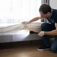 bed bug inspection of mattress